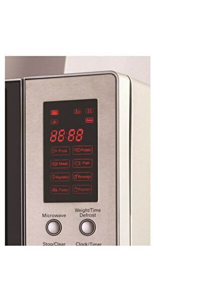 ECG Microwave oven MTD 231 S, 23 liters, 800W, 5 power levels, 8 programs, stainless steel