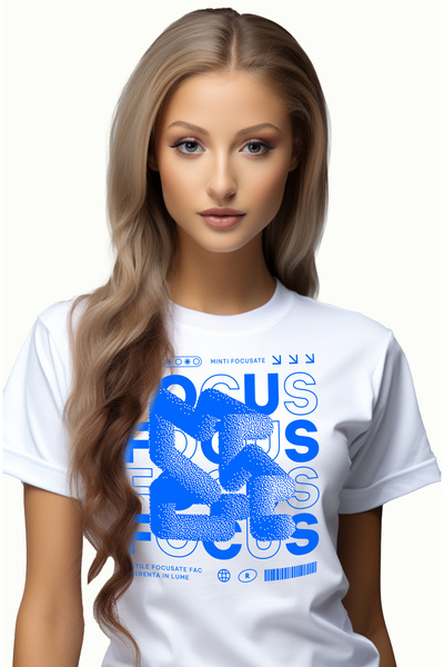 StoryGift Romania Tricou Femei Mintile Focusate Fac Diferenta - Focus, cu imp...