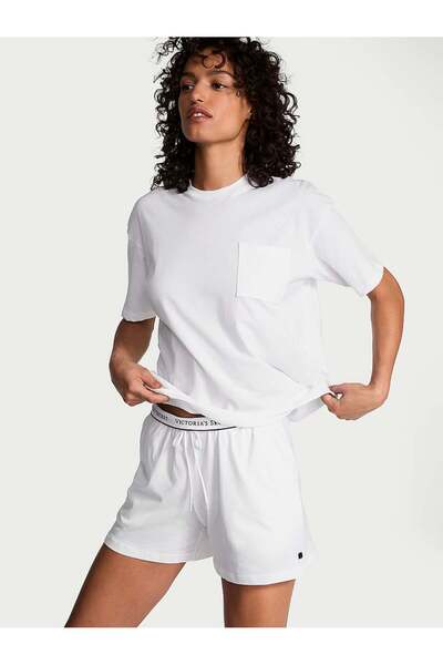 Victoria's Secret %100 Pamuk Kısa Pijama Takımı
