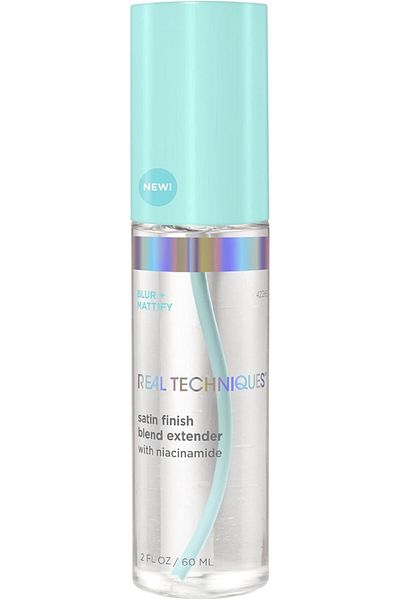 Real Techniques Sponge Setting Spray For Face, Mattify With Niacinamide, Sponge Extender Mist For S