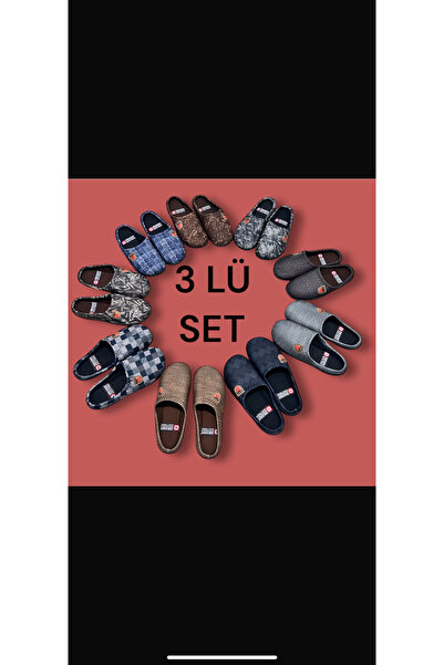 GEZER ERKEK EV HALI TERLİĞİ MİSAFİR TERLİĞİ YUMUŞAK MERDANE TABAN ERKEK TERLİĞİ