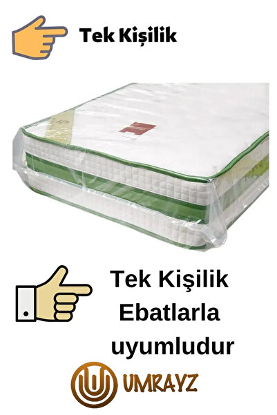 umrayz Ultra Kalın Tek Kişilik Yatak Baza Koruma Naylonu Taşıma Taşınma Sakla...