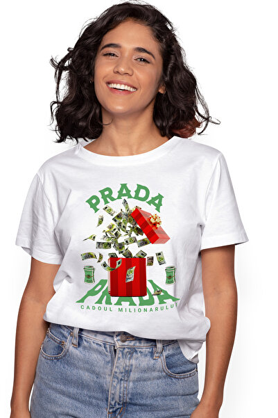 StoryGift Romania Women's T-Shirt - Millionaire's Gift, with print on the Fro...