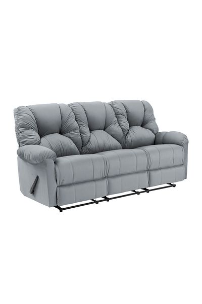 BACK COMFORT Urban Polo | Velvet Triple Recliner Chair