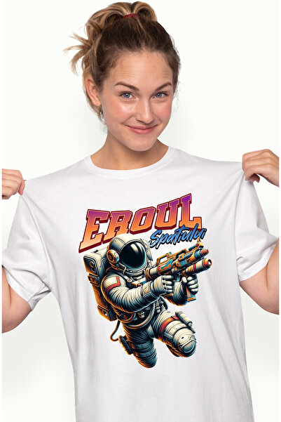 StoryGift Romania Tricou Femei Eroul Spatiului - Astronat cu Arme, cu imprime...