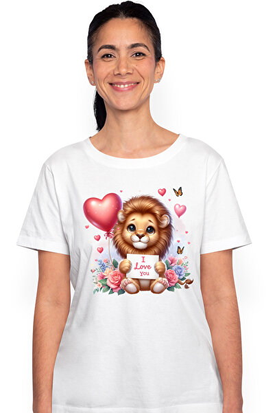 StoryGift Romania Tricou Femei cu un pui de leu care tine o foaie cu mesajul ...