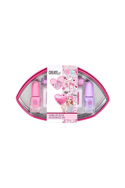 Create It Metal Boxed Makeup Set