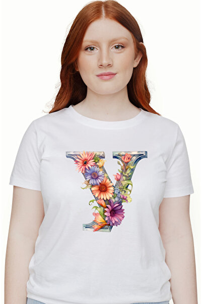 StoryGift Romania Tricou Femei cu litera "Y", ilustratie, pentru copii, scoal...