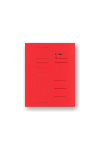Arhi Design Color Envelope File, Cardboard 230 G/sqm, 2 Sets, 5 Pcs/set, Red