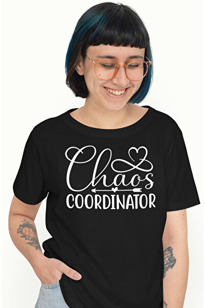 StoryGift Romania Tricou Femei pentru cei care coordoneaza haosul cu imprimeu...