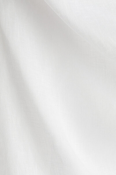 H&M Keten Bandeau Elbise