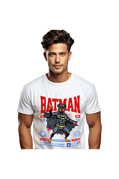 StoryGift Romania Tricou Barbati cu Minge Fotbal Supereroi Personaje Meci Joc...