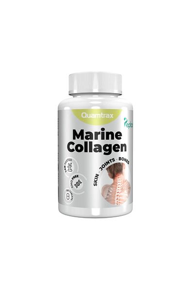 Quamtrax Marine Collagen, 120 tablets, Quamtrax, Marine collagen-based food supplement, Peptan® patent
