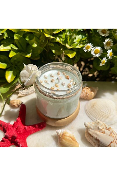 ORİVYA HOME Yasemin Kokulu Açık Yeşil Soya Wax 330 ml Kavanoz Mum