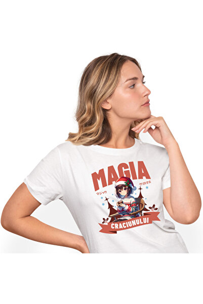 StoryGift Romania Tricou Femei cu Fata Stil Anime Cu Caciula si Pulover De Cr...