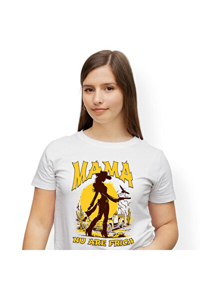 StoryGift Romania Tricou Femei cu Silueta Feminina Cowgirl In Mediul Salbatic...