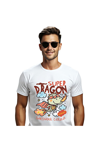 StoryGift Romania Tricou Barbati cu Iubitorii De Supereroi Personaje Minge Fo...