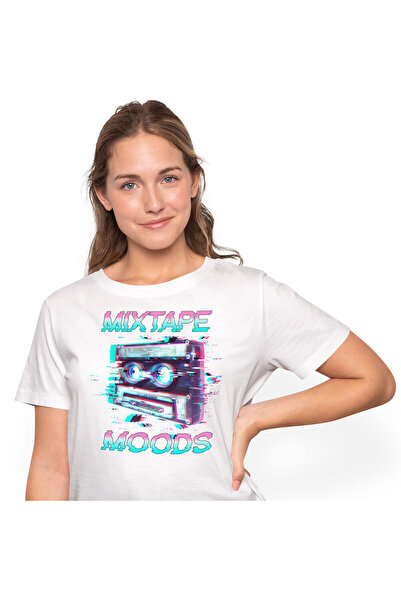 StoryGift Romania Tricou Femei cu Caseta Audio Stil Eroare Calculator Vintige...