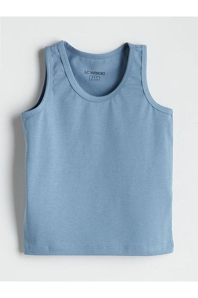 LC Waikiki Crew Neck Basic Cotton Boys' Undershirt 2 Pack (S5)