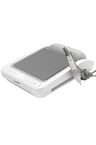 LUXORISE Aspirator de praf de unghii NailTech Precision 2 în 1 cu freză 80W -