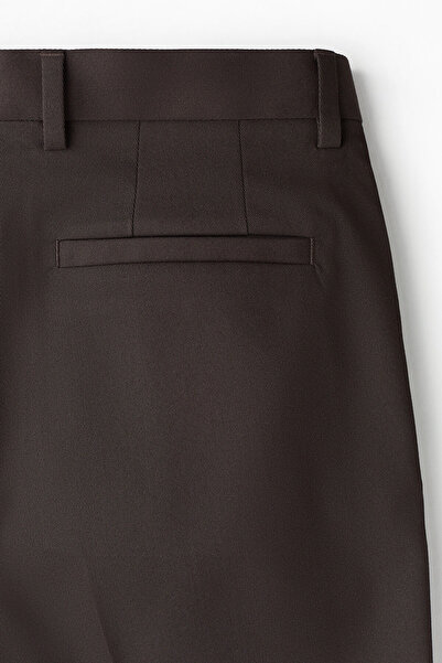 H&M Gabardin Bermuda Şort Relaxed Fit