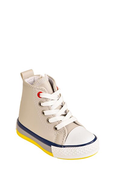 minibonito Unisex Children's High Top Zippered Lightweight Anatomical Sole Sk...
