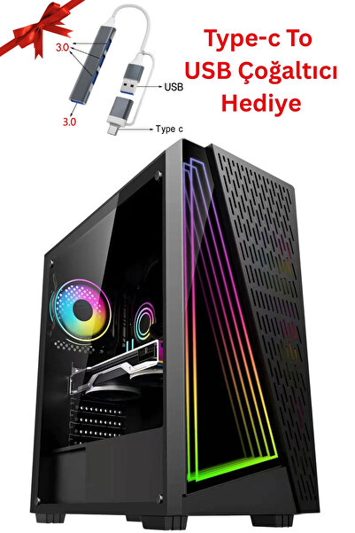 IZOLY e-Vix Echo i5-4440 16GB 256GB SSD RX 580 8GB Oyuncu Masaüstü Bilgisayarı