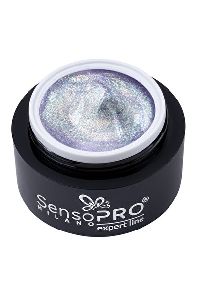 SensoPRO Milano Τζελ Χτίσματος Νυχιών Expert Line - Ολογραφικό Λιλά 30ml