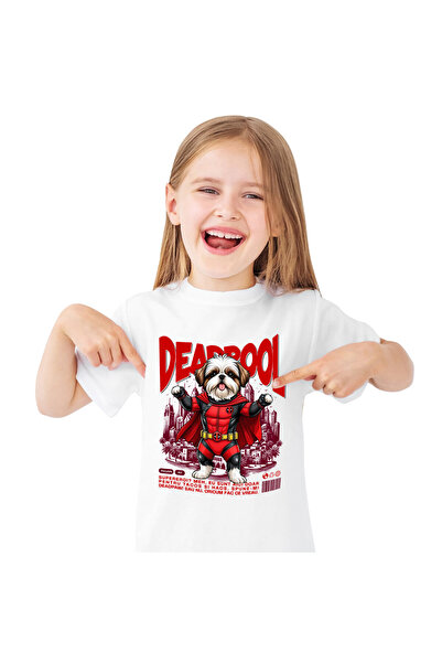 StoryGift Romania Tricou Copii cu Manusi Box Colorate Supereroi Personaje Contact Distractie Meci ,White_4ANI