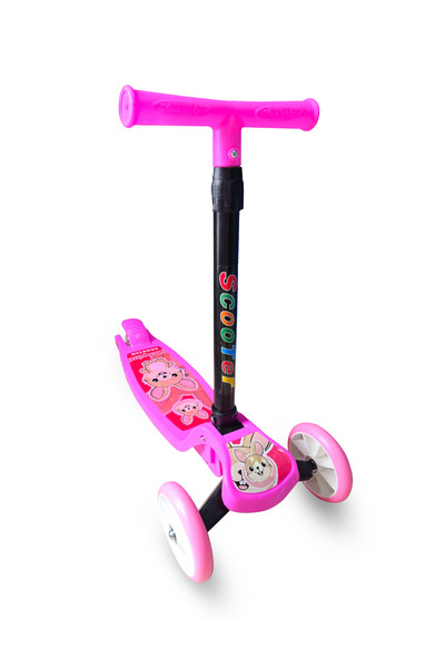 Trendbaby Foldable 3 Wheels Kids Scooter with Adjustable Height and Foot Brake