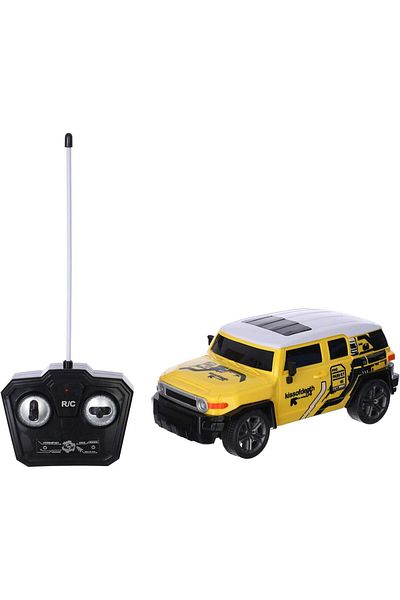 rexa Walstar Car With Remote For Boys, Yellow