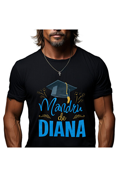 StoryGift Romania Tricou Barbati cu Toca Palarie Absolvire Scoala Facultate E...