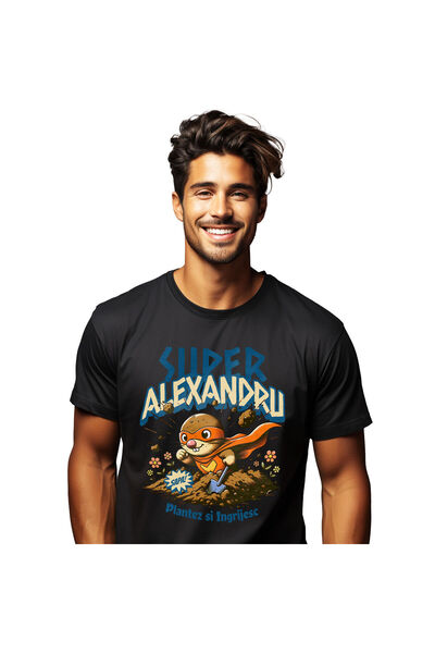 StoryGift Romania Tricou Barbati cu Jucator De Fotbal American Meci Supereroi...