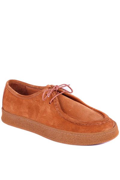 Ahmed Hamdi Bey Alvin X Tan Suede Men's Leather Shoes