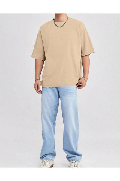 Viyalente Μπλουζάκι ΜΠΕΖ Απλό Oversize