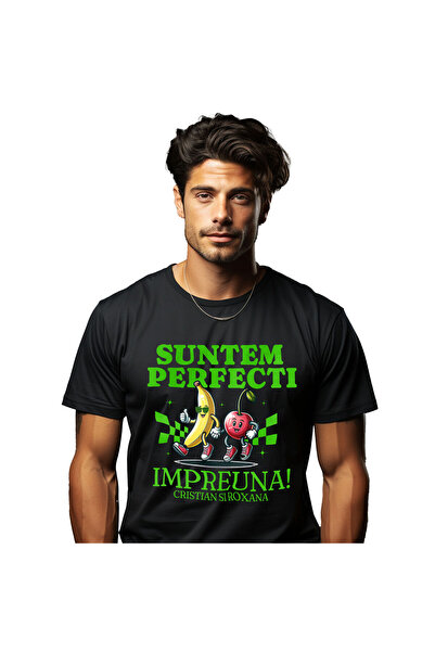 StoryGift Romania Tricou Barbati cu Banana Si Mar Pe Ringul De Dans Petrecere...