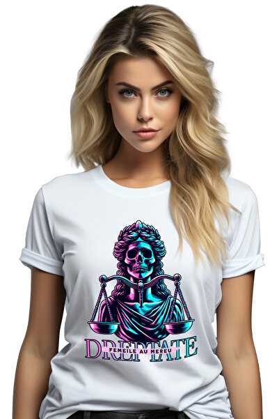 StoryGift Romania Tricou Femei Statuie Stil Moarte Balanta Text Haios Femeile...