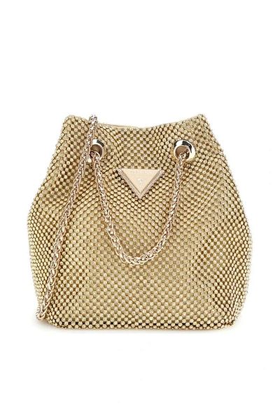 Guess Zalına Pouch Women's Yellow Mini Bag Hwrp9350750-Gol