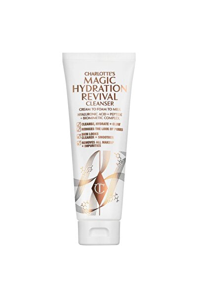 charlotte tilbury منظف رغوي لطيف ماجيك ريفايفل من شارلوت تيلبوري مع حمض الهيالورونيك، 120 مل