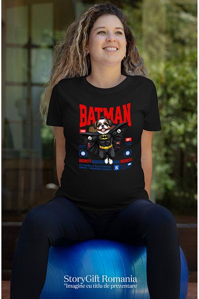 StoryGift Romania Women's T-Shirt with Fun Lovers Glasses Shots Alcohol Olympic Team, Black_S