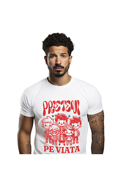 StoryGift Romania Tricou Barbati cu Grup De copii, Iubire, Copilarie Amintiri...