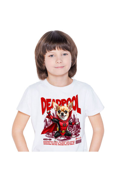 StoryGift Romania Tricou Copii cu Iepure Haios La Sala Supereroi Personajeiv ...