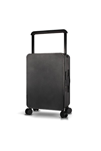 My Valice Nova PC Polikarbon Kırılmaz Kabin Boy Siyah Valiz