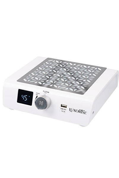 LUXORISE Aspirator de praf de unghii 85W AirMatrix PRO - LUXORISE, Alb
