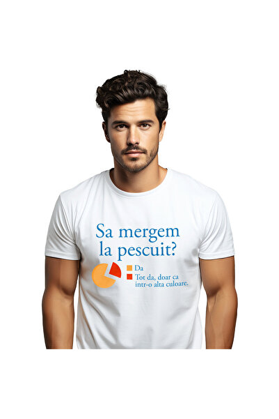 StoryGift Romania Tricou Barbati cu Anexa Procent Mesaj Haios iubitorii De Pe...