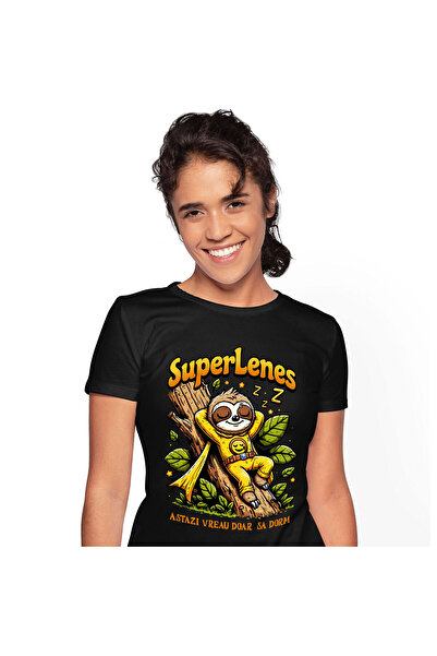 StoryGift Romania Tricou Femei cu Inima Iubitorii De Supereroi Personaje Baschet Echipa Minge Sana,Black_L