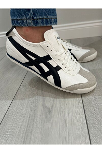 stilfest Lace-Up Casual Sneaker White Blue Unisex Shoes