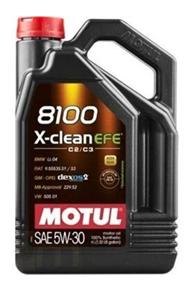 Motul 8100 X-clean Efe C2/c3 5w-30 4litre