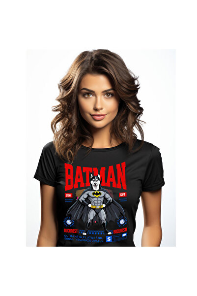 StoryGift Romania Tricou Femei cu Urs panda cu Echipament Supereroi Personaje Placa De Snowboard S,Black_XL