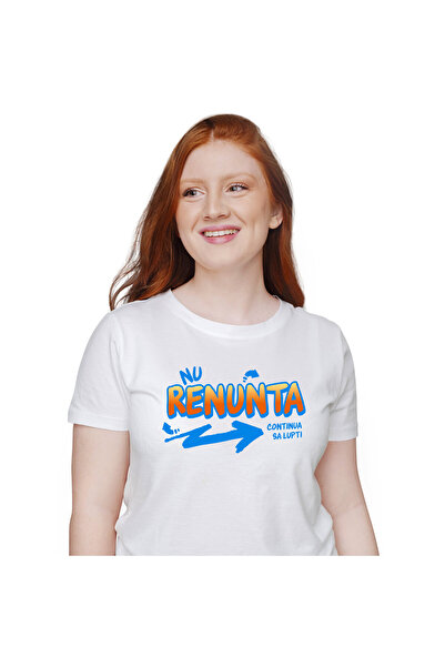 StoryGift Romania Tricou Femei cu Sageata Desen Stil Stradal Motivational Nu ...